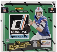 2022 Panini Donruss NFL Football H2 Box